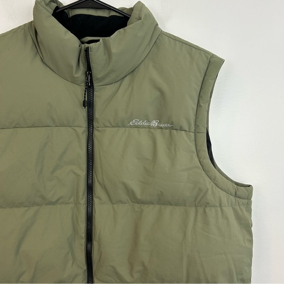 NWT Eddie Bauer Essential Down Vest Green Size Tall XL - Picture 6 of 14